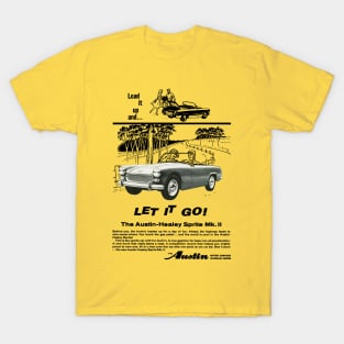 AUSTIN HEALEY SPRITE - advert T-Shirt